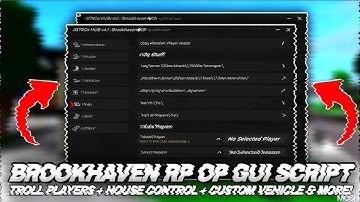 BROOKHAVEN *OP* SCRIPT (PASTEBIN) | NO KEY | ROBLOX GUI HACK (ADMIN, TROLL, KILL) + GAMEPASS!