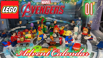 TheNewSam Presents: Lego Marvel Avengers Advent Calendar 2021 - Day 1