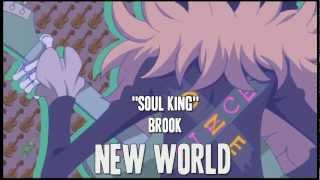 Video thumbnail of "One Piece - Soul King Brook New World full song (lyrics in the description box)"