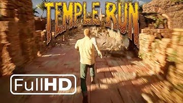 Temple Run made in Unreal Engine 5 - Full HD 4k Gameplay