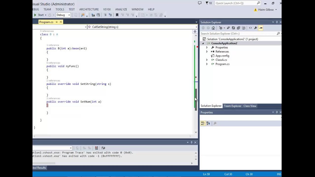 C# Classes - YouTube
