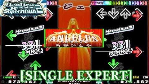 【DDR SN2】 ANGELUS -アンジェラス- / 島谷ひとみ [SINGLE EXPERT] 譜面確認+Clap