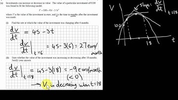 Q9a - Project Maths OL Paper 1 2012 (Differentiation)
