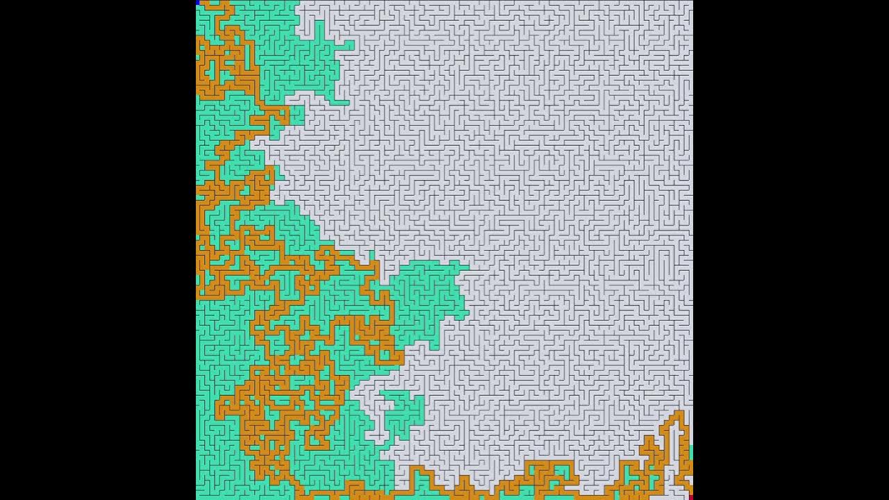 Maze Solver and Generator in python - YouTube