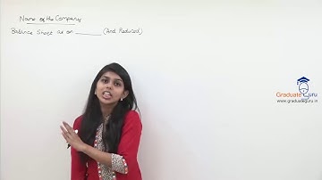 Financial Accounting - Internal Reconstruction - Balance Sheet Schedule III