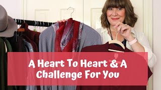 Heart To Heart And A Challenge @Mariafsadler