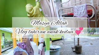 Vlog lahiran anak kedua || Masya Allah, lahiran dgn proses induksi sakitnya luar biasa