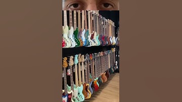 this is the biggest bass guitar store ever