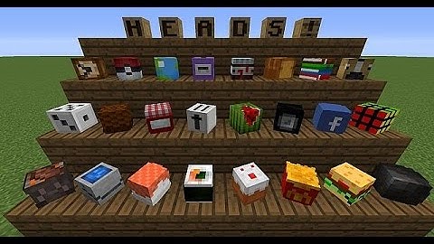 How to get costom player heads in minecraft 1.11.2 and how to crawl