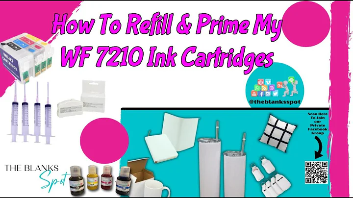 How to Refill and Prime my Epson WF7210 Cartridges (Columbia, SC)