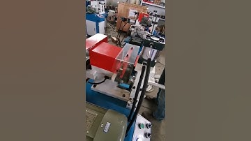 Hexagonal Solid Rod Chamfering Machine