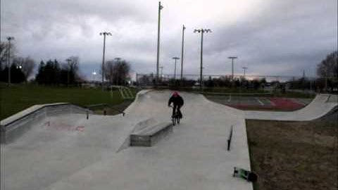 My first feeble grind