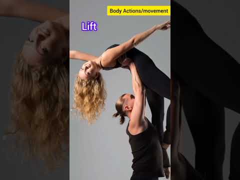 Action Verbs part 1 #kneel #lift #carry #hold #push #drag