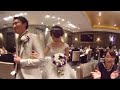 【360°VR４K】小嶺家・木曽家　結婚披露宴　新郎新婦入場2017.12.10 smoothQ×thetaV　Wedding Party