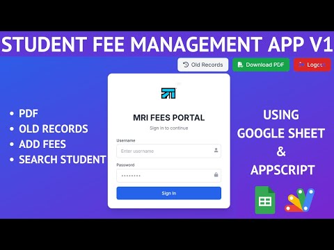Google Sheets Fee