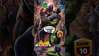 HULK vs THANOS 💥 STREET FIGHT Match 💥 #avengers #brawlstars #marvel #venom #spiderman #venom2