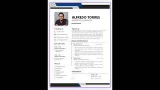 How to make a professional cruiseship CV/Resume