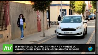 28/09/2021 Investigado acusado de asesinato con alevosía la madrugada del domingo en Pto. Lumbreras
