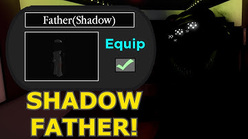 How to get SHADOW FATHER MORPH/SKIN in PIGGY: THE RESULT OF ISOLATION! - Roblox