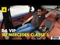 Come si viaggia da passeggero su mercedes benz classe s