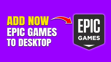 How To Add Epic Games to Desktop (Create Shortcut on Windows)