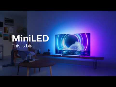 Philips 4K UHD MiniLED 9506 Android TV | Big On feeling. Big on detail.