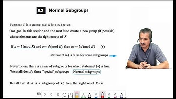 Normal Subgroups