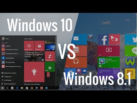 Vídeo: Diferencia Entre Windows 8.1 Y Windows 10