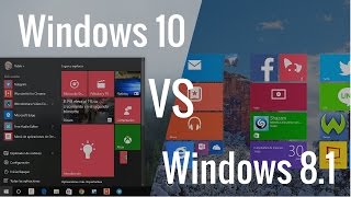 Windows 10 vs Windows 8.1, comparativa en español