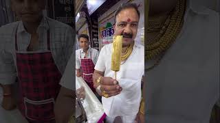 24 Carat Gold Kulfi | ₹2999 ki Kulfi🤑😱🤯 #viral #gold #shorts #indian screenshot 5