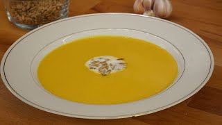 Delicious pumpkin soup | Cooking with Kubíček - RECEPT #100:))