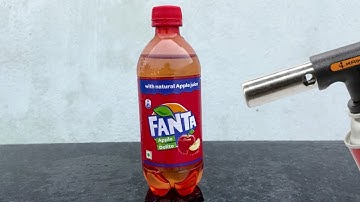 Experiment Fanta vs Gas torch Amazing Experiments