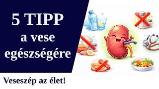 Így óvd a veséd – 5 egyszerű tipp
