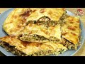 Быстрый пирог с жареной свининой и гречкой. Вкусно!