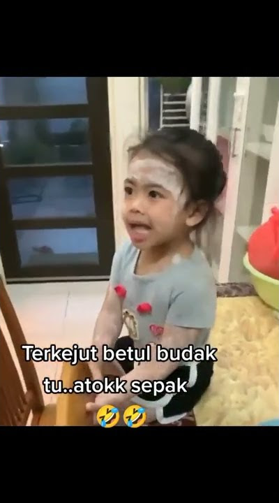 Video Lucu Anak Kecil Terkejut Karna Atok Dalang 🤣