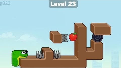 Snake Puzzle Slither to Eat level 23