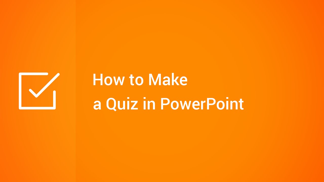 How to Make a Quiz in PowerPoint Regarding Powerpoint Quiz Template Free Download