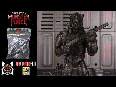 Operation Monster Force Dark Directives SHADOW WORG SDCC 2026 Exclusive Figure Review