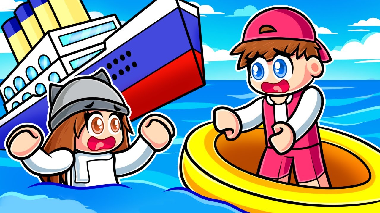 SOBREVIVE al BARCO HUNDIÉNDOSE en Roblox!