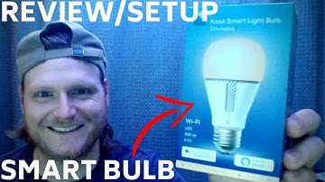 Kasa Smart WiFi Light Bulb Review and Setup - KL110 -  TP Link Dimmable Smart Bulb