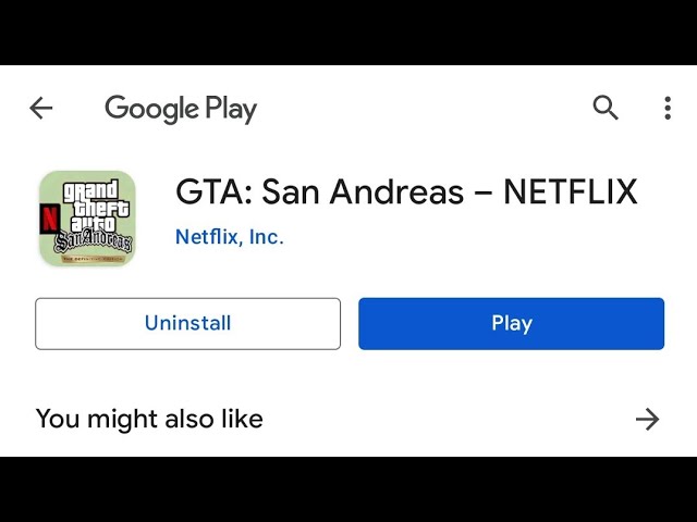 GTA San Andreas Netflix APK