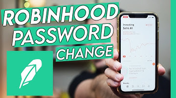 Robinhood Tutorial: How to Change Your Robinhood Password