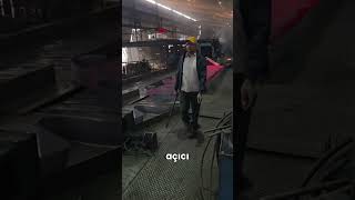 Erimiş Metal Patladı İşçi Saniyeler İçinde Felaketle Yüz Yüze Kaldi