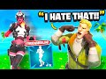 I Trolled Him With NEW “FREEWHEELIN” Emote... (Fortnite)