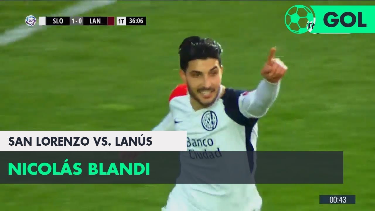 Nicolás Blandi (2-0) San Lorenzo vs Lanús | Fecha 2 - Superliga Argentina 2018/2019