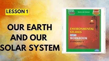 Std 5|Lesson 1|Our earth and our solar system|EVS 1 Workbook Question Answers