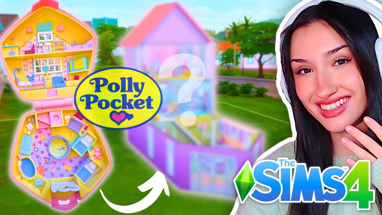 I built a Polly Pocket inspired house