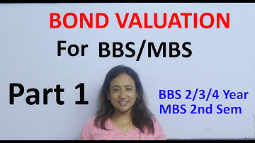 Bond Valuation Part 1 MBS 2nd Semester Financial Management TU Exam Question Solution