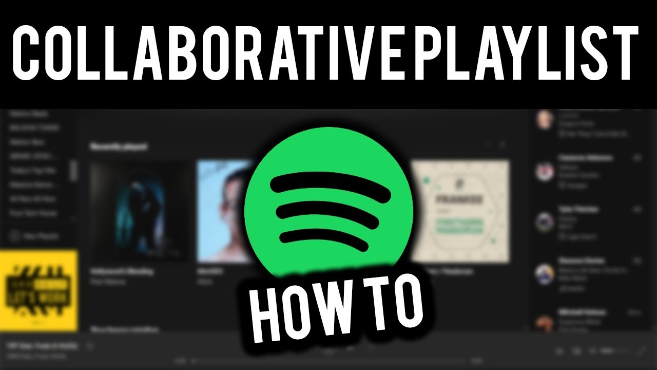 How To Make A Collaborative Playlist On Spotify APP YouTube