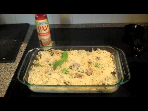 Chicken Tetrazzini Casserole!